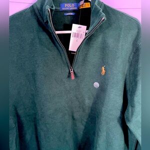 Polo by Ralph Lauren Men's Green Sweater